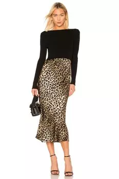 Платье ALLSAINTS Hera Leppo, черный