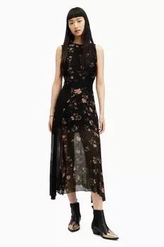 Платье Allsaints Jules Tanana All Saints, черный