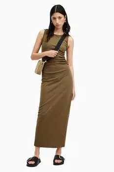 Платье Allsaints Katarina All Saints, зеленый