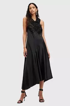 Платье AllSaints MAHREE DRESS, черный