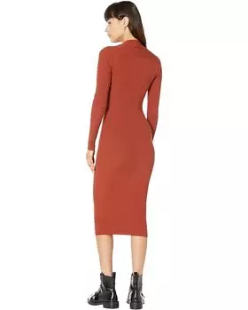 Платье AllSaints Rea Dress, цвет Garnet Red