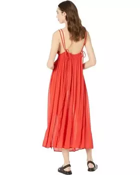 Платье AllSaints Rosa Dress, красный