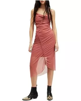 Платье AllSaints Ulla, цвет Rich Pink