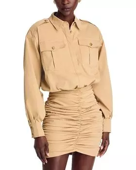 Платье Alphonse Ronny Kobo, коричневый/бежевый