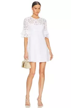 Платье Amanda Uprichard Aveline, белый