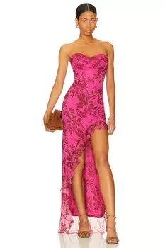 Платье Amanda Uprichard Eden Gown, цвет Ella Print