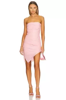 Платье Amanda Uprichard Emelia, розовый