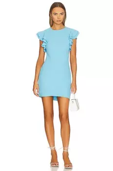 Платье Amanda Uprichard Fiori, цвет Pacific