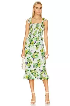 Платье Amanda Uprichard Gaia, цвет Veranda
