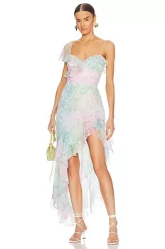 Платье Amanda Uprichard Lively, цвет Lilith