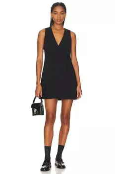 Платье Amanda Uprichard Sleeveless Mesha, черный