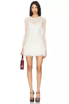 Платье Amberleigh Loveshackfancy, ivory