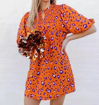 Платье Амелии в фиолетовом цвете Party Animal MICHELLE MCDOWELL