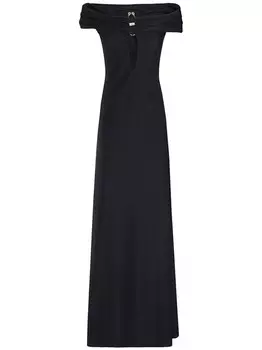 Платье Аминь с открытыми плечами Amen, черный