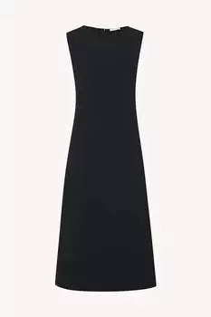 Платье Amor из вискозы The Row, черный