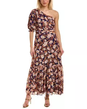 Платье AMUR Claudia миди, синий