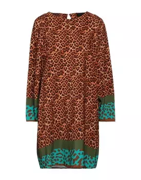 Платье Angela Mele Milano, коричневый