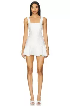 Платье аннализ Amanda Uprichard, белый