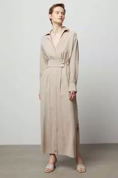 Платье Answear Lab, бежевый