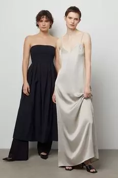 Платье Answear Lab, бежевый