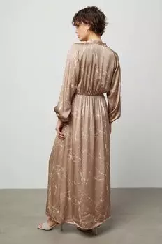 Платье Answear Lab, бежевый