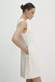Платье Answear Lab, бежевый