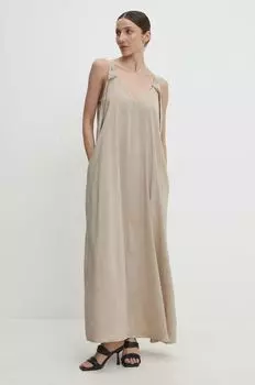 Платье Answear Lab, бежевый