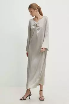 Платье Answear Lab, бежевый