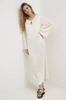 Платье Answear Lab, бежевый