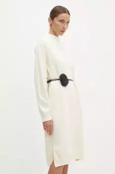 Платье Answear Lab, бежевый