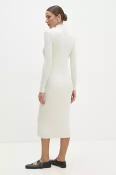 Платье Answear Lab, бежевый