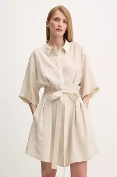 Платье Answear Lab, бежевый