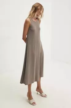 Платье Answear Lab, бежевый