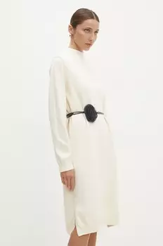 Платье Answear Lab, бежевый