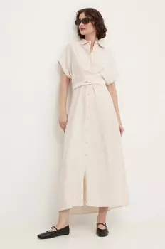 Платье Answear Lab, бежевый