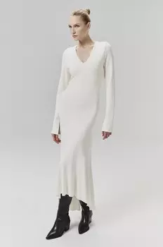 Платье Answear Lab, бежевый