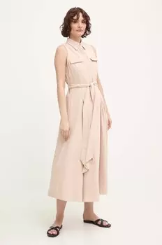 Платье Answear Lab, бежевый