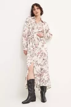 Платье Answear Lab, бежевый