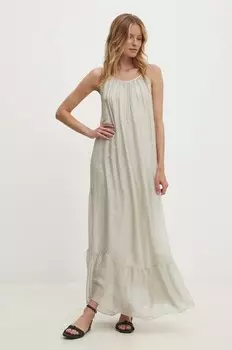 Платье Answear Lab, бежевый