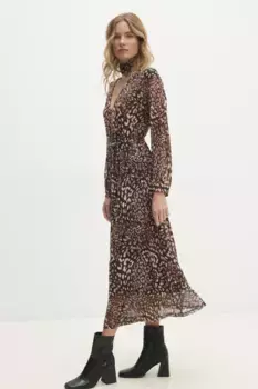 Платье Answear Lab, бежевый