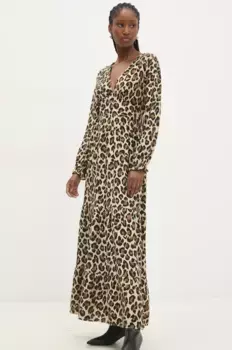 Платье Answear Lab, бежевый