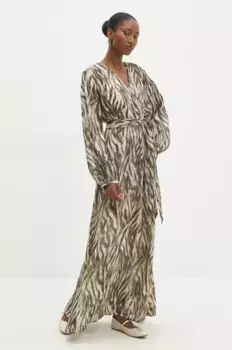 Платье Answear Lab, бежевый