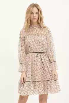 Платье Answear Lab, бежевый