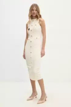 Платье Answear Lab, бежевый