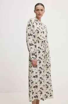 Платье Answear Lab, бежевый