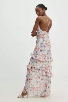 Платье Answear Lab, бежевый