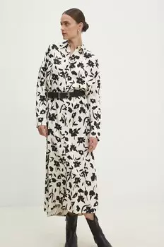 Платье Answear Lab, бежевый