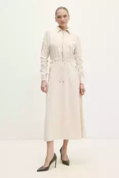 Платье Answear Lab, бежевый