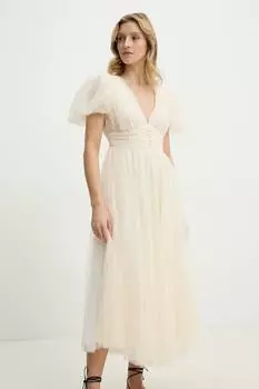 Платье Answear.Lab, бежевый