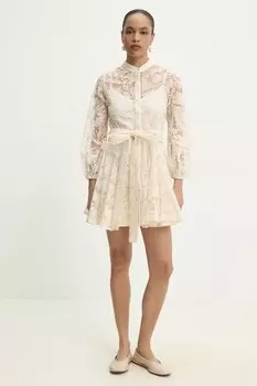 Платье Answear.Lab, бежевый